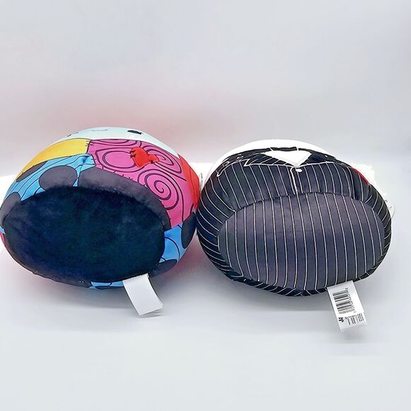 Squishmallows Nightmare Before Christmas Plush Set Jack & Sally 8 inch New W Tag - Picture 7 of 12